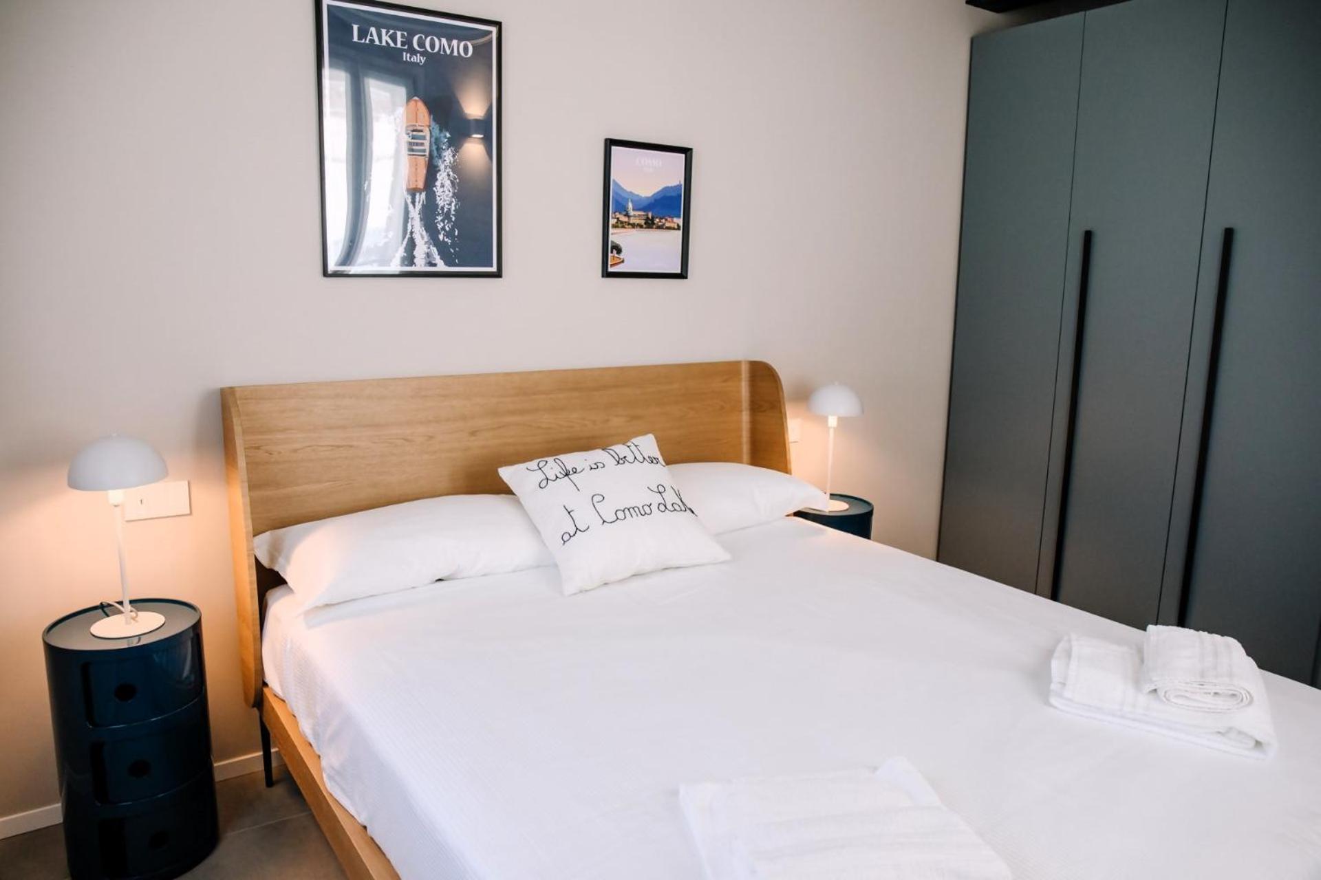 Elegant Beige Apartment - 5 Minutes From The Lake โกโม ภายนอก รูปภาพ